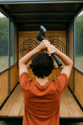 Axe Throwing Trailer