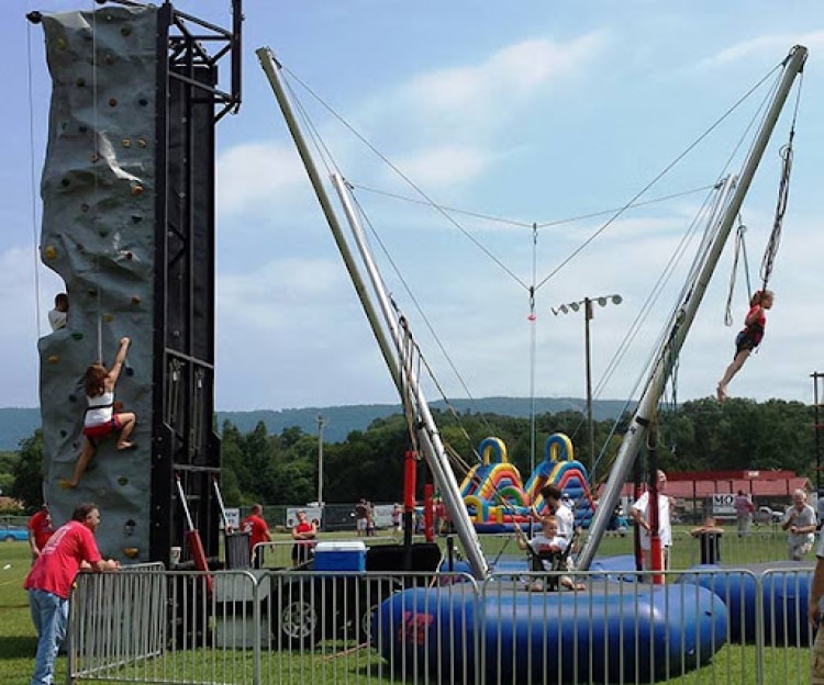 Rockwall/Bungee Jump Combo